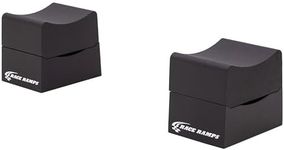 Race Ramps 2-Pack RR-WC-12-2 Car Wheel Cribs, Lightweight & Non-Scratch for Maintenance & Display, 12" - Portable Automotive Platform Riser for Oil Changes and Garage Use