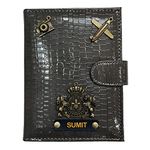 Giftsclub Leather Men wallet(Grey)