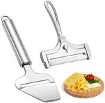 Cheese Slicer with Wire, WarmHut Stainless Steel Cheese Cutter Plane Knives for Hard Semi-hard Cheeses