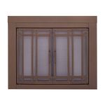 Pleasant Hearth Aerin Collection Fireplace Glass Door