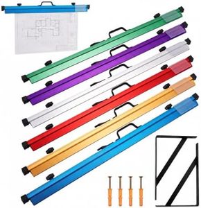 30" Blueprint Storage System, Color Blueprint Holders, Wall Rack Kit