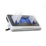 Flydigi BS1 Laptop Cooling Pad Wind-Pressure Closed-Loop Turbo-Fan (MAX 3000RPM) Dual Noise Reduction Intelligent Temperature Control 3-Angle Adjustable RGB Laptop Cooling Stand Wide Compatibility