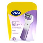 Scholl Velvet Smooth Pedi Electric Foot File Hard Skin Remover, Pink