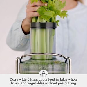 Sage Nutri Juicer Cold Press Extractor – 2L High Capacity, 1250W, Silver