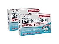 GALPHARM Diarrhoea Relief Instant Melts 2mg Loperamide Orodispersible Tablets 6's X 2