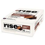 Rise Whey Protein Bars - Chocolatey Almond | Breakfast Bar & Protein Snack 15g Protein 5g Fiber Just 4 Whole Food Ingredients Gluten-Free Soy Free