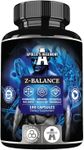 Z-Balance - Zinc 50mg + Cooper 5mg - 180 Vegan Capsules - 6 Months Supply - Zinc picolante and Cooper gluconate Supplement for Healthy Hair, Skin and Nails - by Apollo's Hegemony