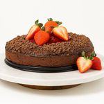 Andy Anand Chocolate Strawberry Cake 9" Gift Boxed - Birthday Cakes and Treats For Delivery, Amazingly Delicious, Ideal For Women, Men and Kids, Unique Flavor, Baked Fresh Daily (2.5 lb)