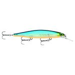 Rapala Shadow Rap Deep Lure with Three No. 6 Hooks, 1.2-2.4 m Swimming Depth, 11 cm Size, Blue Ghost