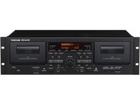 Tascam 202MKVII Dual cassette deck with USB output, Black, 202MKVII