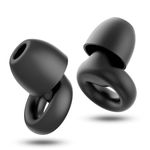 Ear Plugs for Sleep - Noise Cancelling Earbuds for Sleeping - Soft Silicone, Reusable, Suitable for Noise Reduction and Flights, 8 Ear Tips in XS/S/M/L