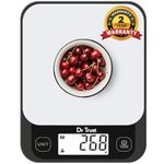 Dr Trust USA Electronic Kitchen Weighing Scale -528 For Portioning Ingredients & Cooking Diet Food At Home & Shop, Baking Weight Machine for Chefs|5 Kg|