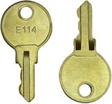 ASI e114 Key 10 Pack, E114 Key for Toilet Paper Dispenser, Paper Towel, Toilet Tissue & Soap Dispensers Key Replacement