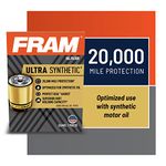 FRAM Ultra Synthetic 20,000 Mile Protection Oil Filter, XG2 with SureGrip (Pack of 1)