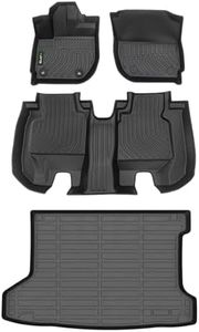 HAFIDI All Weather Car Floor Mats & Cargo Liner for Honda HR-V 2016-2022 (FWD Models) Custom Fit Full Set Accessories - Black