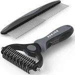 Docrok Pet Grooming Brush and Metal
