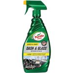 Turtle Wax Quick & Easy Dash & Glass Interior Detailer - car interior cleaner & shiner - car dashboard cleaner, car dashboard polish