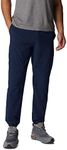 Columbia Men's Jogger Hiking Pants, Collegiate Navy, Large