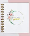 Wedding Planner - Unisex - Handmade Design - 23cm x 20cm Includes checklists, Pocket, Tips and hints from Experts in Wedding Planning