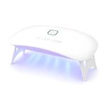 48W UV LED Nail Lamp for Gel Polish & Resin Art – Quick Dry Nail Polish Dryer Machine with Automatic Timer – Portable UV Light for Nail, Professional Nail Lamp for Home Manicure & Pedicure Use