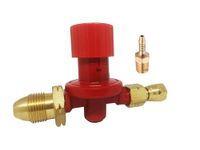 Tezla High Pressure Propane Regulator 4 bar Adjustable POL x 1/4" outlet 8 Kg/hr 4.8mm Nozzle Included