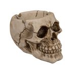 OOTB Skull Ashtray, Polyresin, Multi-Colour, 10 x 6 x 12 cm