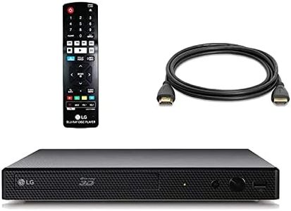 LG Electronics 3D Blu-Ray Disc Player with Wi-Fi and OREI 6 Feet HDMI Cable