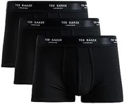 Ted Baker Mens Trunks, Cotton, 3-Pa