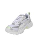 Puma Unisex-Adult Morphic White-Fizzy Apple Sneaker - 4 UK (39272436)