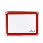 New Star 38439 Commercial 18-Gauge Half Size Aluminum Sheet Pan and Silicone Baking Mat Set, 13 by 18-Inch