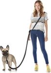 Heelay Hands Free Dog Leash, 8.2ft Multifunctional Crossbody Rope with Explosion-Proof Handle and Adjustable Training Hands Free Leash for Medium & Large Dogs Walking, Jogging and Running