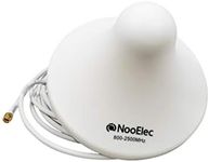 Nooelec Wideband Ceiling Antenna - 3dBi Omnidirectional Antenna w/ 800-2500MHz+ Frequency Capability, 15' (5m) RG58 Feed Cable with Male SMA Connector & 2 Year Warranty. Designed for Ceiling Mounting