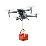 drone drop release System with Landing Gear for DJI Mavic Air 2/Air 2s, Drop Device Kit for Delivery/Transport Release Wedding Clip/Fishing Line