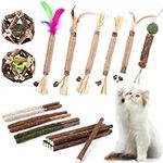 WOUSEDO Catnip Chew Toys for Cats,2