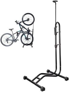 COMINGFIT Bicycle Stand, Premium Quality Vertical & Horizontal Adjustable Bicycle Floor Parking Rack, Fat Bike Stand Racks, Space-Saving Rack, Multi-use Freestand Rack Indoor Outdoor Garage Storage
