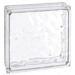 Acrylic Glass Block Clear- 8"L x 8"