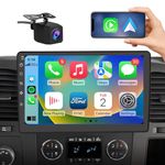 Car Radio Stereo 2+64GB for Chevy Chevrolet Silverado 2007-2013 Tahoe Equinox GMC Sierra Yukon with CarPlay Android Auto