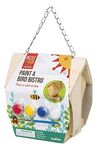 Beetle & Bee Paint a Bird Bistro - DIY Kid Art Craft Outdoor Birdhouse Kit, Bird House Painting Kit for Kids, Hardware & Glue Included- 4 Paints, 1 Brush, 7 Wooden Pcs, Age 5+