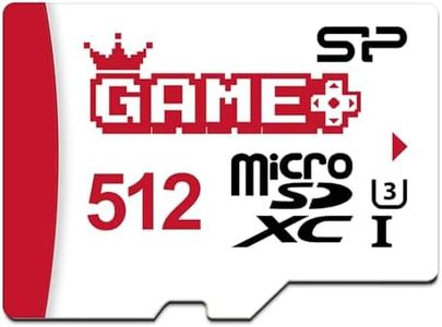 Silicon Power 512GB SDXC Micro SD Card Gaming Memory Card with Adapter Compatible with Nintendo-Switch