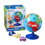 Learning Resources Puzzle Globe-14 Pieces, Ages 3+ Preschool Learning Toys for Boys and Girls, Earth Globe for Kids