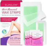 60 PCS Wax Strips for Hair Removal: