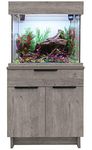 Aqua One Urban Oak Style Aquarium Fish Tank with Cabinet 63cm 110L