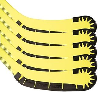 Wraparound Blade Protector for Off Ice Training & Street Hockey - Long Lasting - Fits Kids to Senior Sticks - 5 Pack (Black)