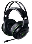 Razer Thresher for Xbox One and Xbox X / S Series - Wireless Gaming Headset up to 16 Hours Battery Life, 50 mm Controller, Windows Sonic, Leatherette Ear Pads - Silver