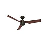 Hunter Damp Ceiling Fan with Wall Control - Cabo Frio 52 inch, New Bronze, 50258