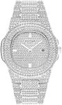 Unisex Luxury Full Diamond Watches 