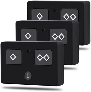 3-Button Remote Transmitter Replace for AXS1 for AXP1, Fit Automatic Gate Opener for TDS2 TSS1XP TDS2XP TSS1 LDM2 LDM2K HDP1 HDP2 DD2U LSM1 DS1U, Fits for Single Opener and Double Opener Systems