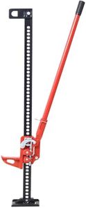 High Lift Farm Jack, 60" Utility Farm Jack, 7000 lbs Capacity Ratcheting Off Road Utility Jack, Heavy-Duty Farm Jack for Tractor, Car, Truck, SUV, Bumper Lift, Efficient Easy Installation