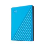 WD 5TB My Passport Portable External Hard Drive, Blue - WDBPKJ0050BBL-WESN