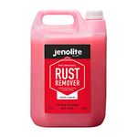 JENOLITE Rust Remover Thick Liquid | 5 Litre | Non-Drip Formula | Fast Acting Thixotropic Rust Remover For Metal | Removes Rust Back To Bare Metal | Suitable For Use On Vertical Surfaces